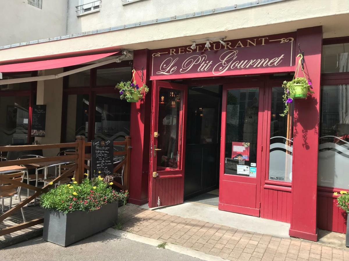 Hotel Du Centre - Restaurant Le P'Tit Gourmet Tonnerre Exterior foto